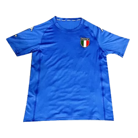 Italy Vintage Soccer Jersey Home 2002 
 - World Cup - Soccer Store Near