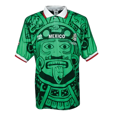 Mexico Vintage Soccer Jersey Home 1998 
 - Soccer Store Near