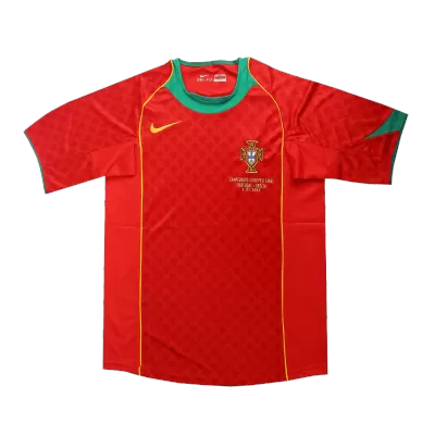 Portugal Vintage Soccer Jersey Home 2004 
 - Soccer Store Near