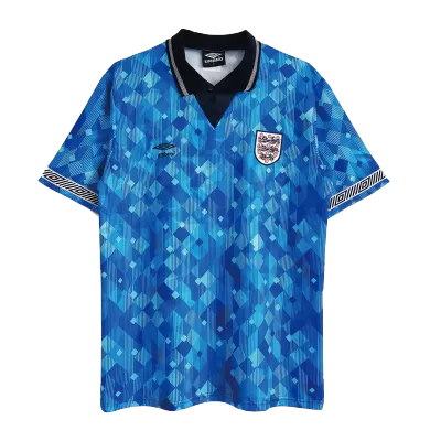 England Vintage Soccer Jersey Away 1990 
 - Soccer Store Near