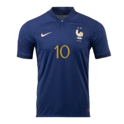 France Jersey MBAPPE #10 Home 2022 World Cup - Soccer Store Near