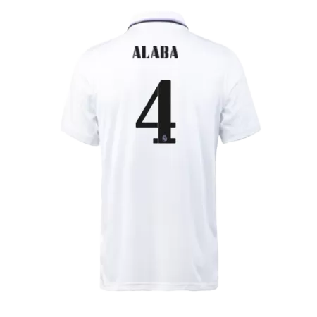 Real Madrid Jersey ALABA #4 Home 2022/23 - Soccer Store Near