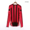 AC Milan Vintage Soccer Jersey Home 2004/05 
 Long Sleeve - Soccer Store Near