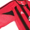 AC Milan Vintage Soccer Jersey Home 2004/05 
 Long Sleeve - Soccer Store Near