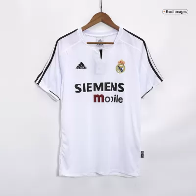 Real Madrid Vintage Soccer Jersey Home 2003/04 
 - Soccer Store Near