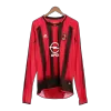 AC Milan Vintage Soccer Jersey Home 2004/05 
 Long Sleeve - Soccer Store Near