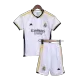 Real Madrid Kids Kit Home 2023/24 (Shirt+Shorts) - Soccer Store Near
