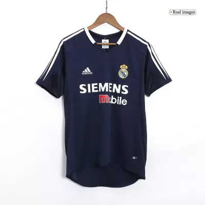 Real Madrid Vintage Soccer Jersey Away 2004/05 
 - Soccer Store Near