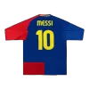 Barcelona Vintage Soccer Jersey MESSI #10 Home 2008/09 
 Long Sleeve - UCL Final - Soccer Store Near