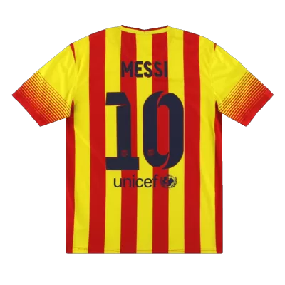 Barcelona Vintage Soccer Jersey MESSI #10 Away 2013/14 
 - Soccer Store Near