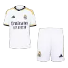 Real Madrid Kids Kit Home 2023/24 (Shirt+Shorts) - Soccer Store Near