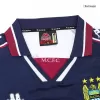 Manchester City Vintage Soccer Jersey Away 1997/98 
 - Soccer Store Near