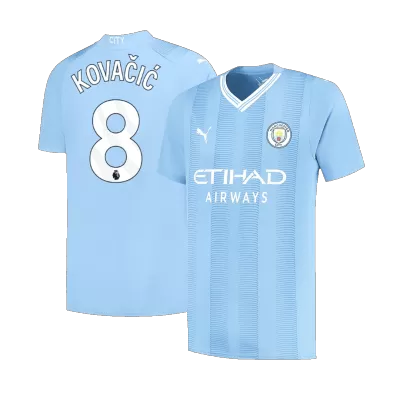 Manchester City Jersey KOVAČIĆ #8 Home 2023/24 - Soccer Store Near