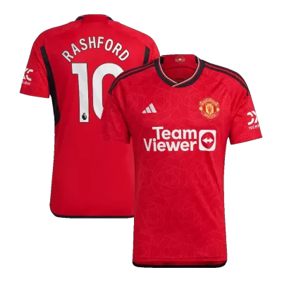 Manchester United Soccer Jersey RASHFORD #10 Home 2023/24 - Soccer Store Near