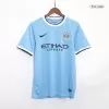 Manchester City Vintage Soccer Jersey Home 2013/14 
 - Soccer Store Near