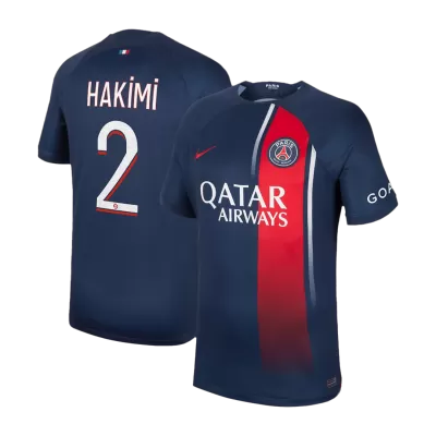 PSG Jersey HAKIMI #2 Home 2023/24 - Soccer Store Near