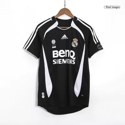 Real Madrid Vintage Soccer Jersey Away 2006/07 
 - Soccer Store Near