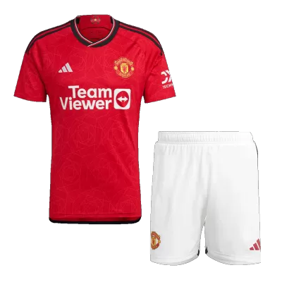 Manchester United Kit (Jersey+Shorts) Home 2023/24 - Soccer Store Near