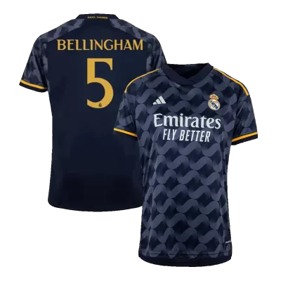 Real Madrid Jersey BELLINGHAM #5 Away 2023/24 - Soccer Store Near