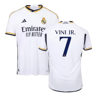 Real Madrid Cheap Football Jersey VINI JR. #7 Home 2023/24 - Authentic Version - Soccer Store Near