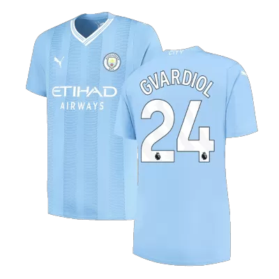 Manchester City Jersey GVARDIOL #24 Home 2023/24 - Soccer Store Near