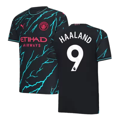 Manchester City Jersey HAALAND #9 Third Away 2023/24 - Soccer Store Near