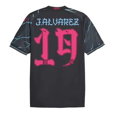 Manchester City Jersey J.ALVAREZ #19 Third Away 2023/24 - Soccer Store Near