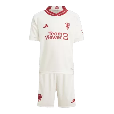 Manchester United Cheap Kids Kit Third Away 2023/24 (Shirt+Shorts) - Soccer Store Near