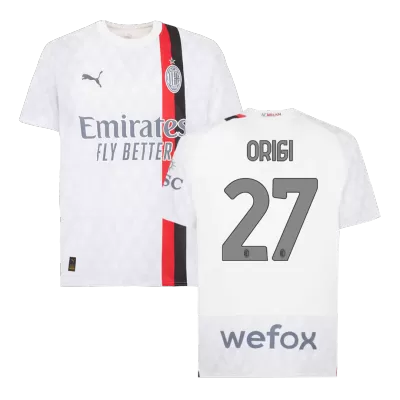 AC Milan Jersey ORIGI #27 Away 2023/24 - Soccer Store Near