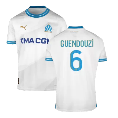 Marseille Jersey GUENDOUZI #6 Home 2023/24 - Soccer Store Near