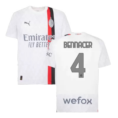 AC Milan Jersey BENNACER #4 Away 2023/24 - Soccer Store Near