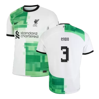 Liverpool Jersey ENDO #3 Away 2023/24 UCL - Soccer Store Near