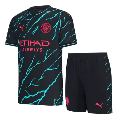 Manchester City Kit (Jersey+Shorts) Third Away 2023/24 - Soccer Store Near