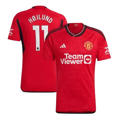 Manchester United Soccer Jersey HØJLUND #11 Home 2023/24 - Soccer Store Near