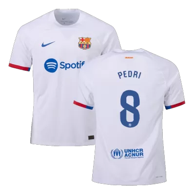 Barcelona Jersey PEDRI #8 Away 2023/24 
 - Authentic Version - Soccer Store Near