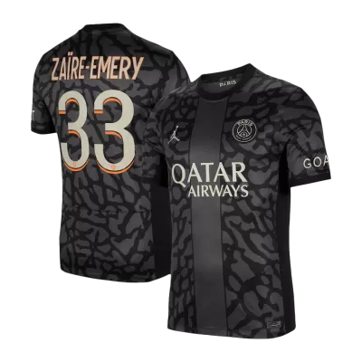 PSG Jersey ZAÏRE-EMERY #33 Third Away 2023/24 - Soccer Store Near