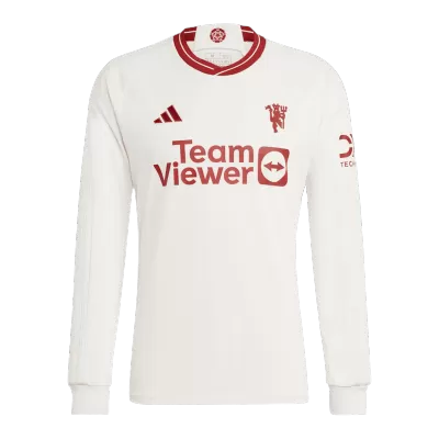 Manchester United Long Sleeve Jersey Third Away 2023/24 - Soccer Store Near