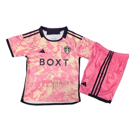 Leeds United Kids Kit Third Away 2023/24 (Shirt+Shorts) - Soccer Store Near