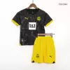 Borussia Dortmund Kids Kit Away 2023/24 (Shirt+Shorts) - Soccer Store Near