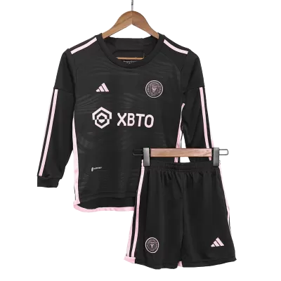 Inter Miami CF Kids Kit Away 2023/24 (Shirt+Shorts) Long Sleeve - Soccer Store Near