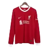 Liverpool Long Sleeve Jersey Home 2023/24 - Soccer Store Near