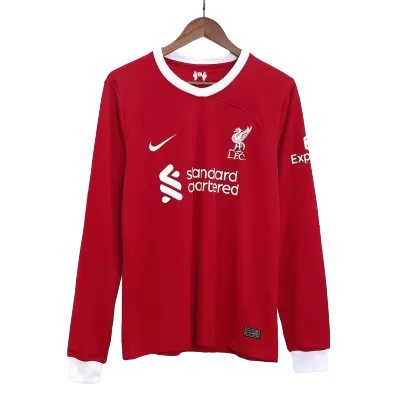 Liverpool Long Sleeve Jersey Home 2023/24 - Soccer Store Near