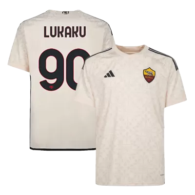 Roma Soccer Jersey LUKAKU #90 Away 2023/24 - Soccer Store Near