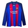 Cheap Retro Football Jersey Barcelona Home 2016/17 
 Long Sleeve - Soccer Store Near