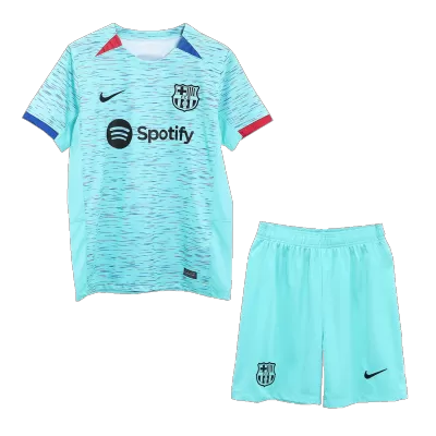 Football Kit Barcelona (Jersey+Shorts) Third Away 2023/24 - Soccer Store Near