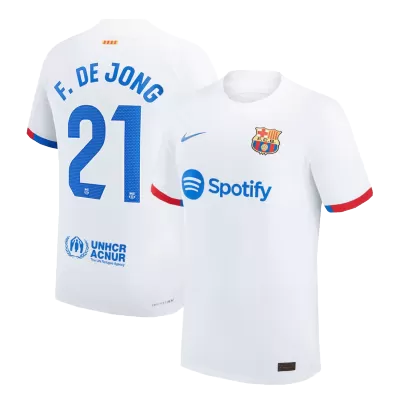 Barcelona Cheap Football Jersey F. DE JONG #21 Away 2023/24 - Authentic Version - Soccer Store Near