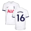 Tottenham Hotspur Soccer Jersey WERNER #16 Home 2023/24 - Soccer Store Near