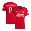 Manchester United Soccer Jersey B.FERNANDES #8 Home 2023/24 -UCL - Soccer Store Near