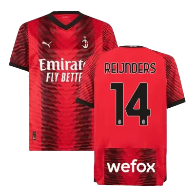 AC Milan Jersey REIJNDERS #14 Home 2023/24 - Soccer Store Near