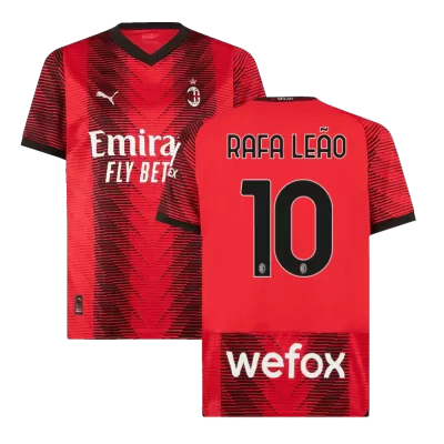 AC Milan Jersey RAFA LEÃO #10 Home 2023/24 - Soccer Store Near